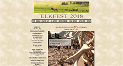 Desktop Screenshot of elkfest.org